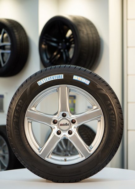 GOODYEAR SVILUPPA UN PNEUMATICO CON IL 70% DI MATERIALI A RIDOTTO IMPATTO AMBIENTALE